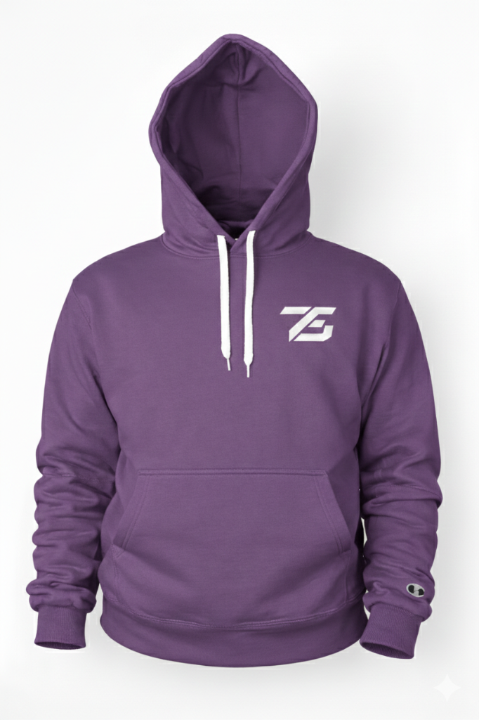 هودي "تاجر" الأرجواني (Tajer Premium Purple Hoodie)